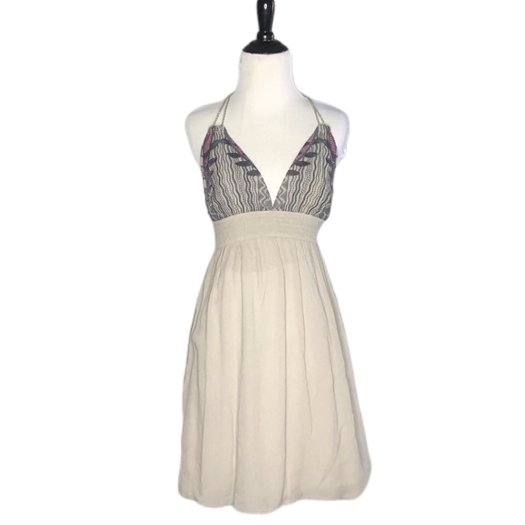 NEW Lovestitch Embroidered Halter Boho Dress - Picture 5 of 6